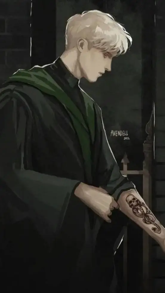 ai character: Draco Malfoy  background