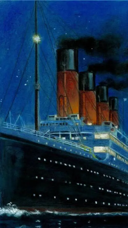 ai character: R.M.S Titanic background