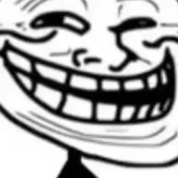 chat with ai character: Trollge/trollface 