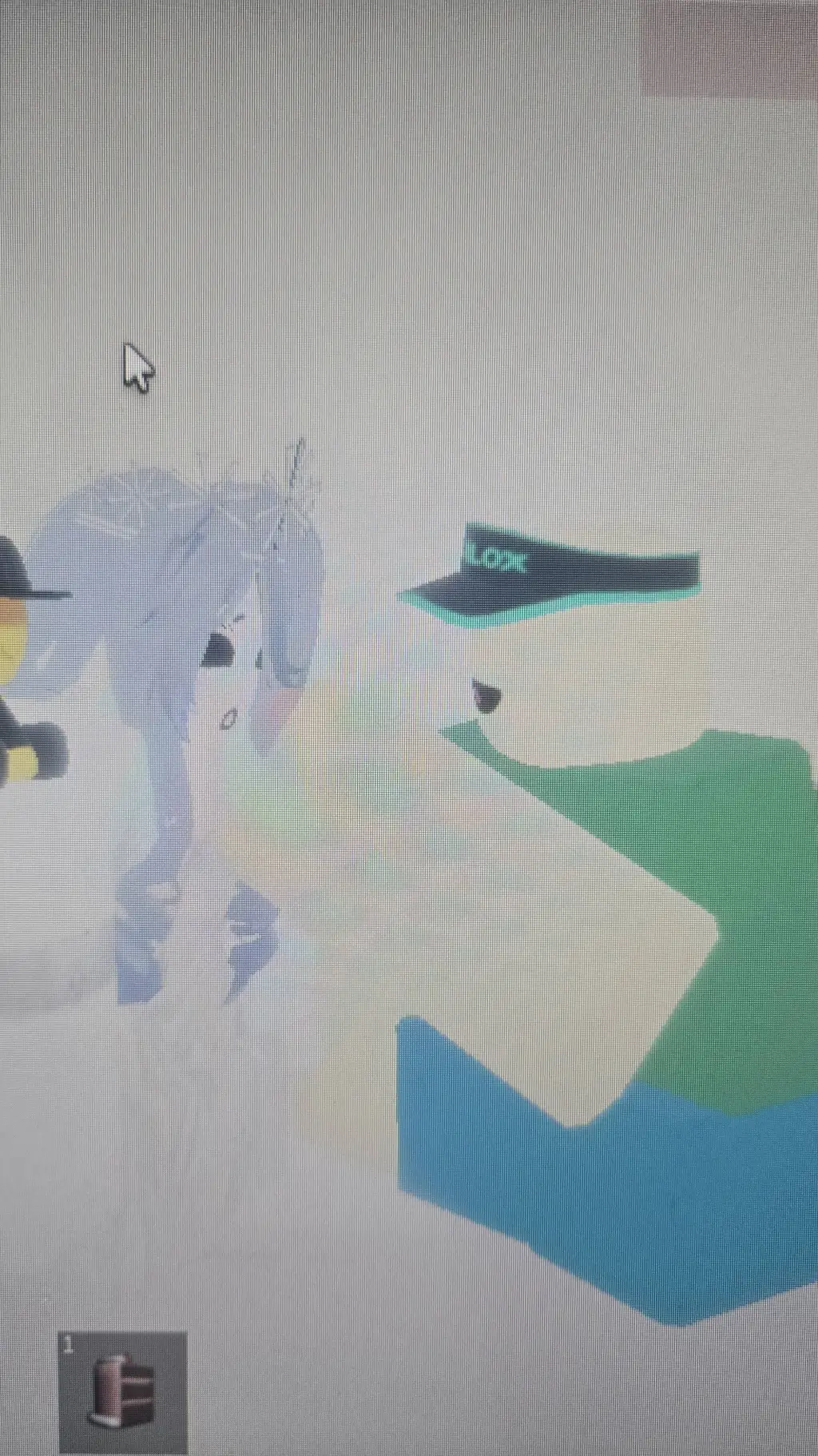 ai character: Cashier  background