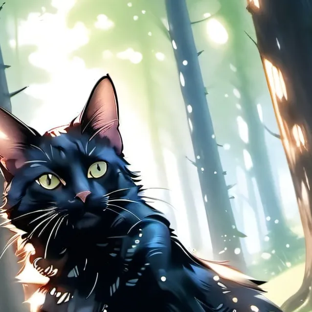 chat with ai character: Blacky