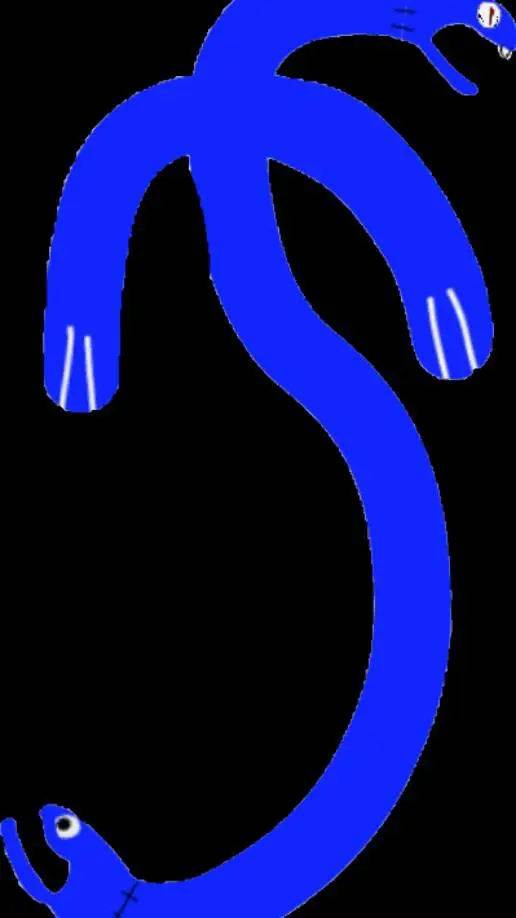 ai character: bluey background
