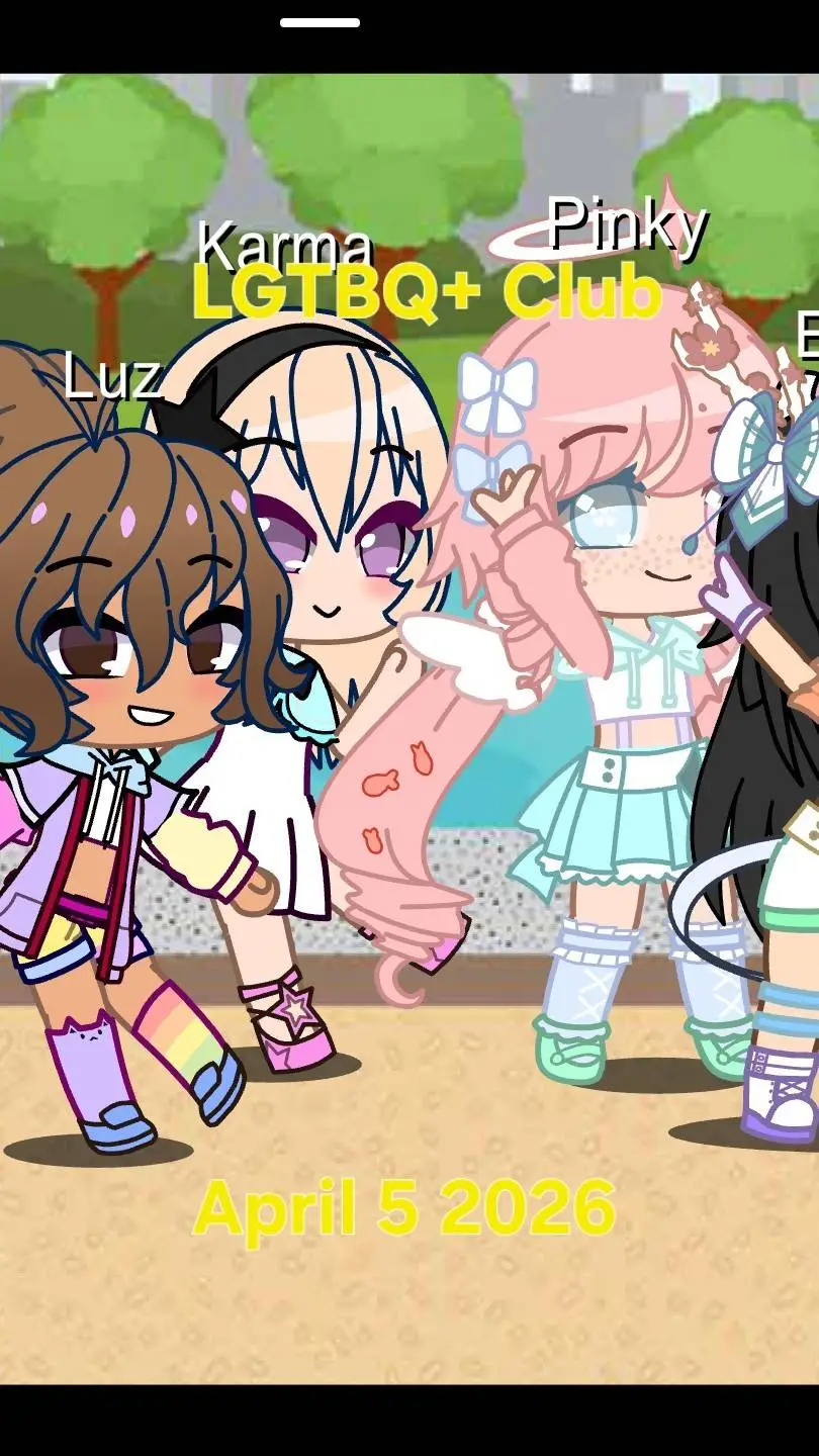 ai character: LGTBQ+ CLUB background