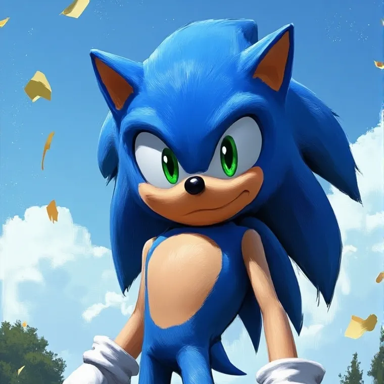 chat with ai character: Sonic