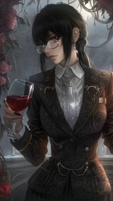 ai character: Mafia Victoria  background