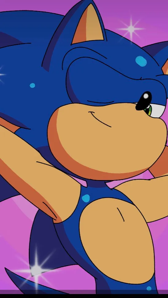 ai character: Sonic background
