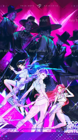 ai character: Rap battle kpopdh background