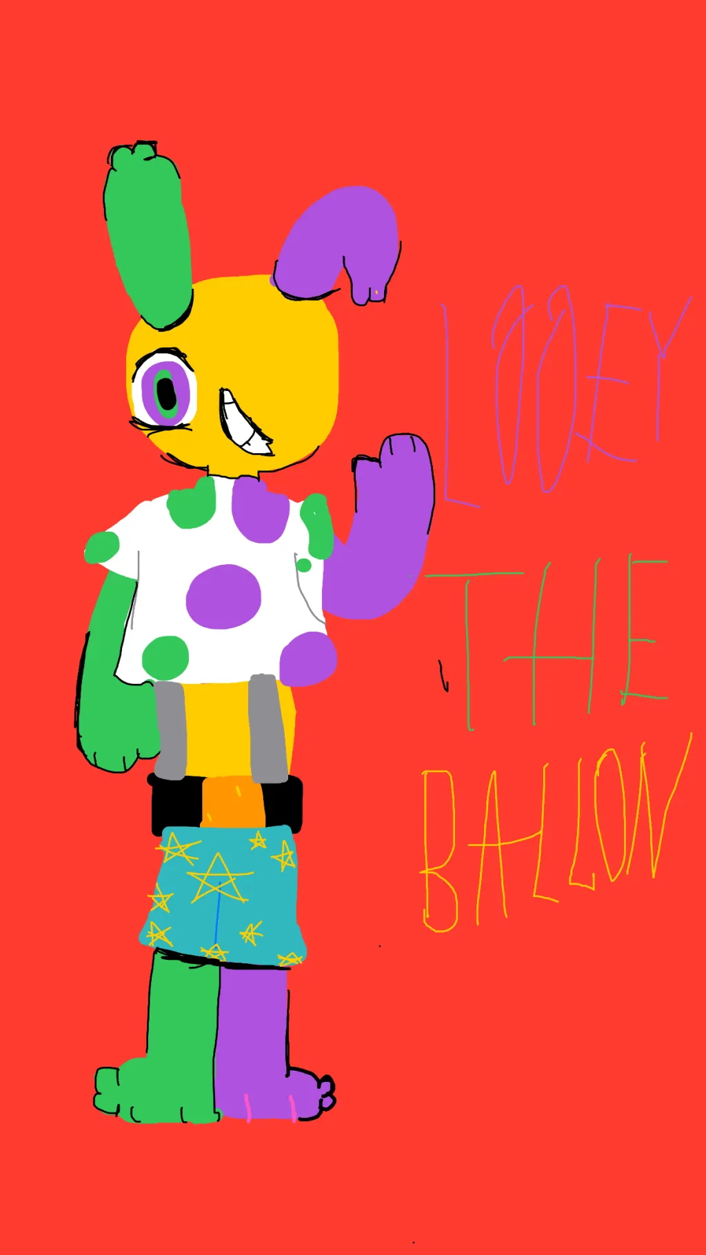 ai character: Looey:D *remake;D background