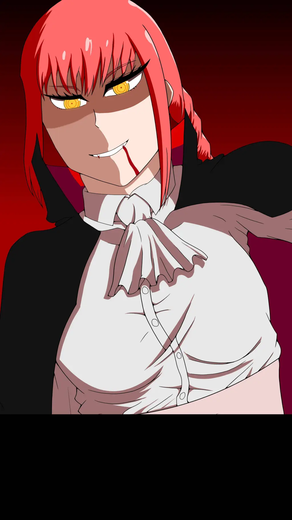 ai character: vampire makima background