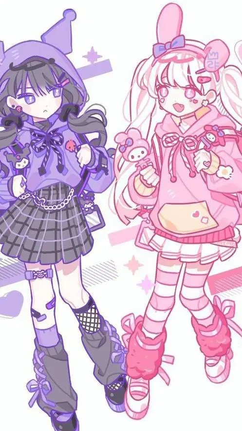 ai character: The fall time out background