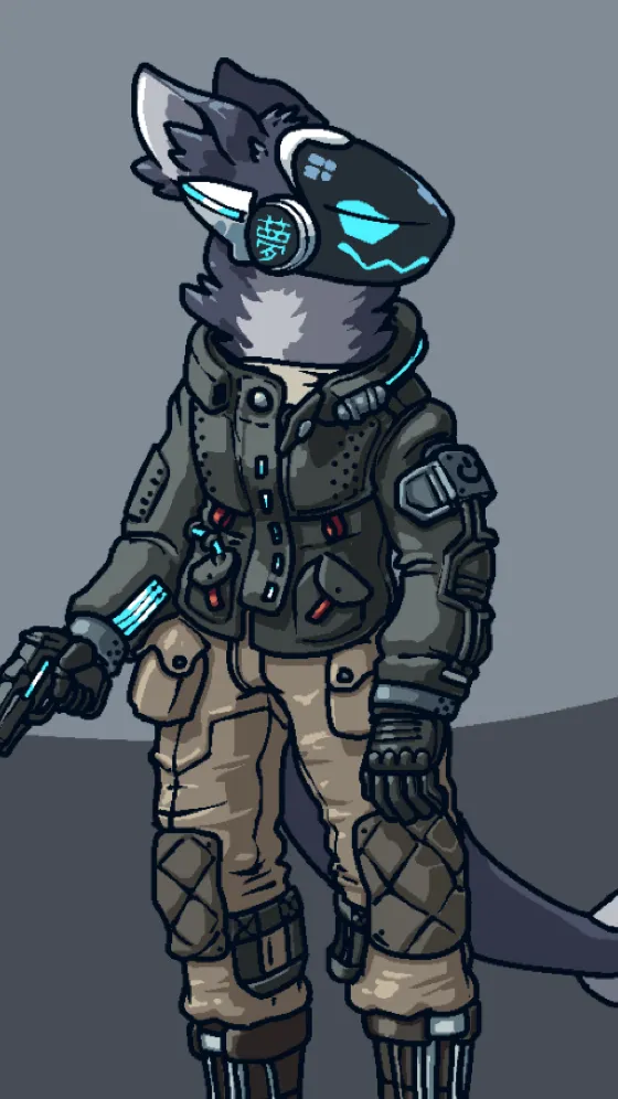 ai character: Mark  background