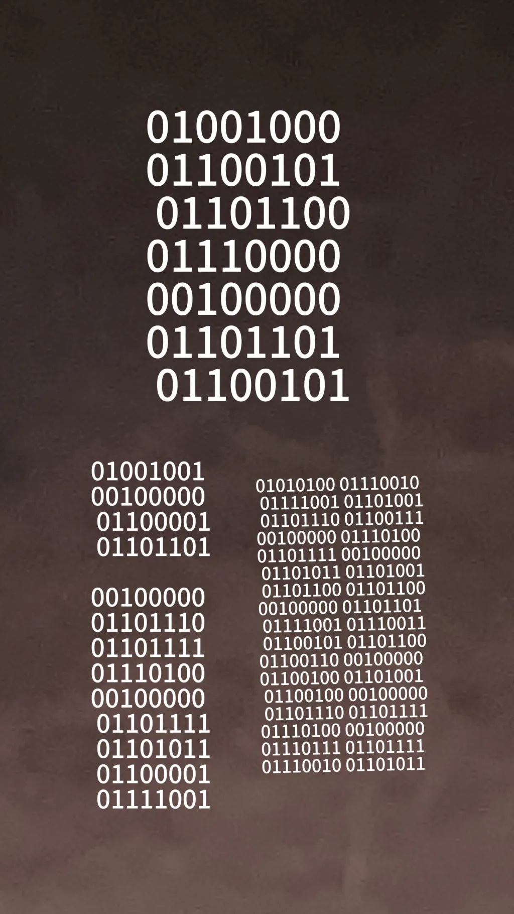 ai character: \|/[-]`/  background