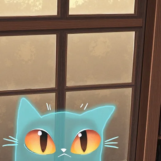 chat with ai character: your ghost cat