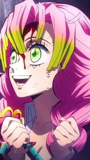 ai character: mitsuri  background