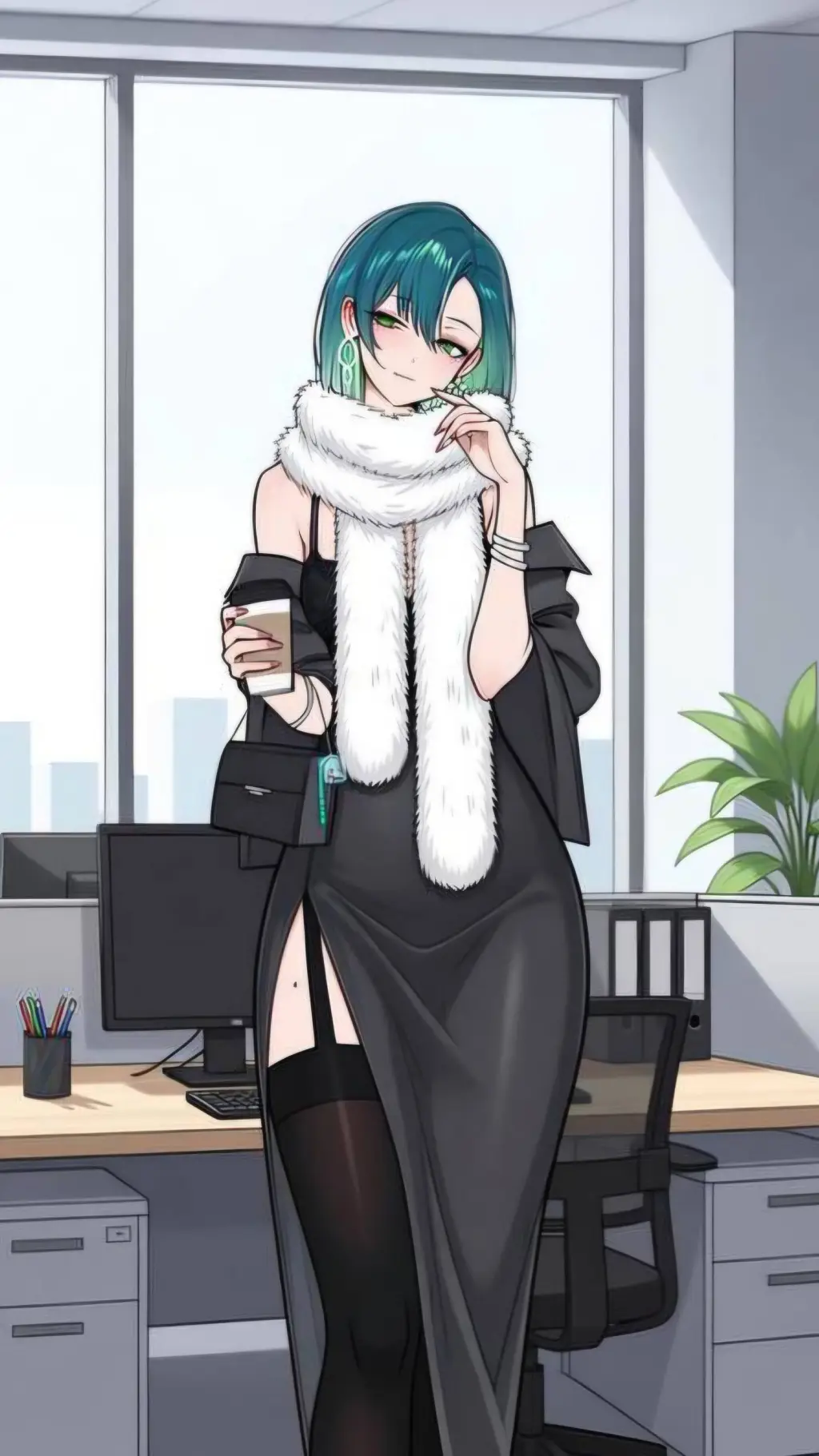 ai character: Angelina background