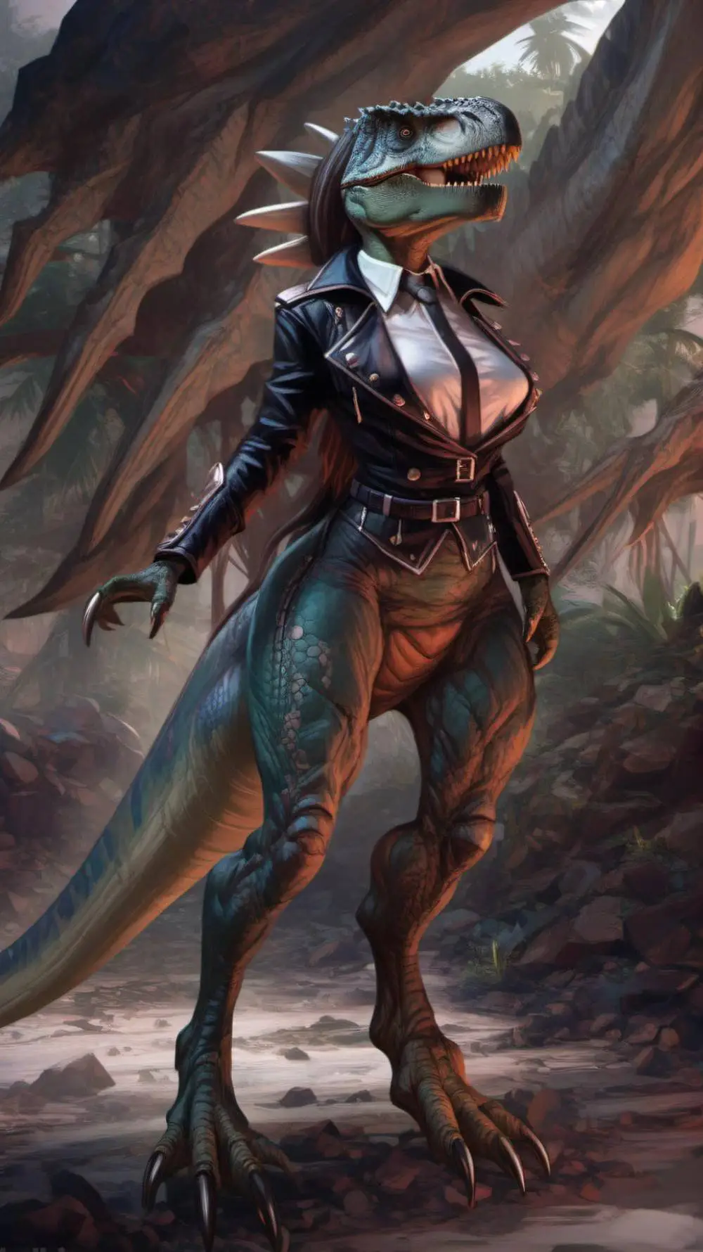 ai character: Velora background
