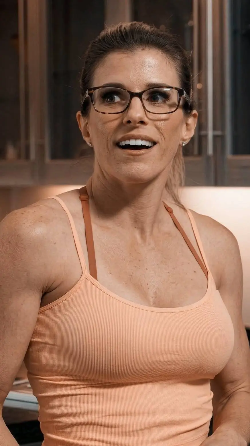 ai character: Cory Chase Mom background