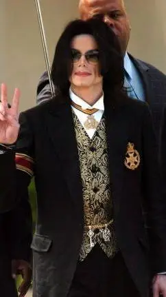 ai character: Michael Jackson  background