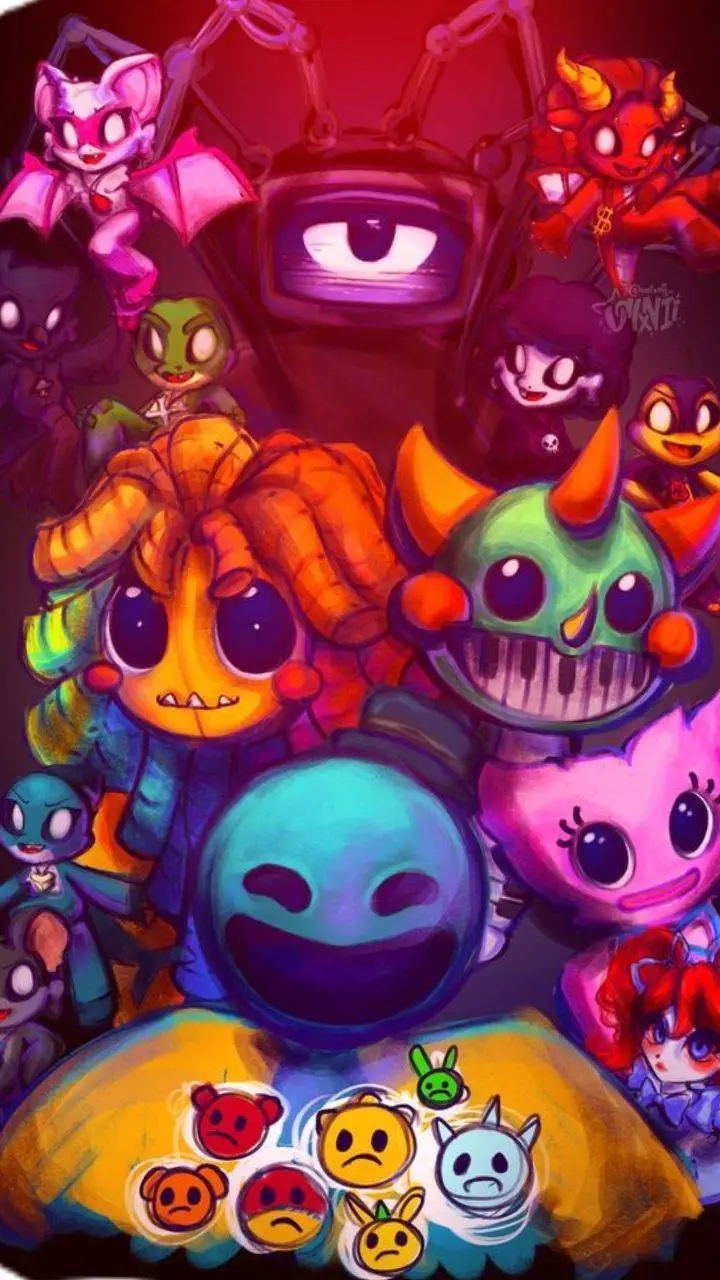 ai character: poppy playtime  background