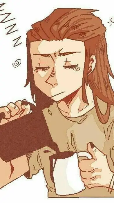 ai character: Sally face  background