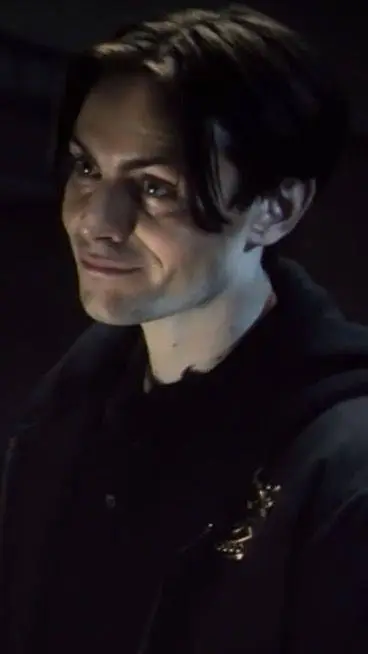 ai character: Freddy carter  background