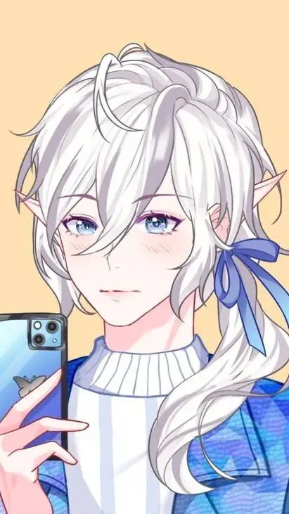 ai character: bluesnow background