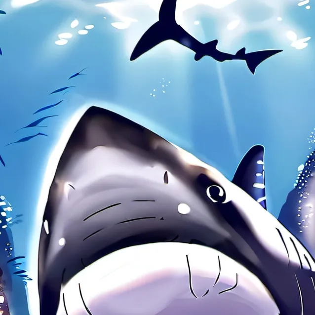 chat with ai character: shark puppet