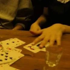 chat with ai character: card game