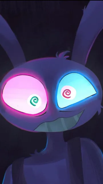 ai character: Jax abstracting  background