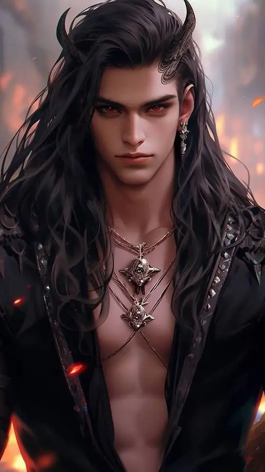 ai character: Lucifer  background