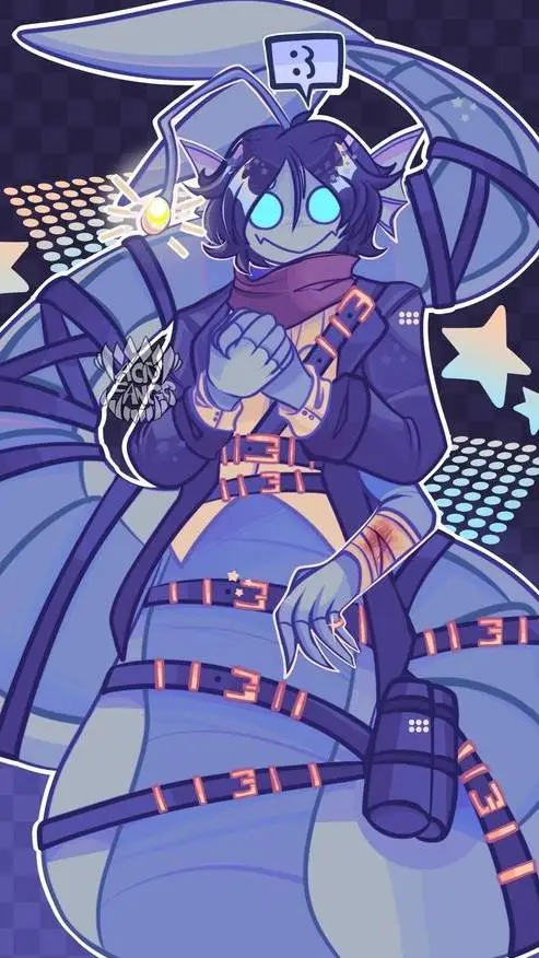 ai character: Pressure but cold background