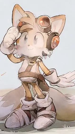 ai character: Tails nap background