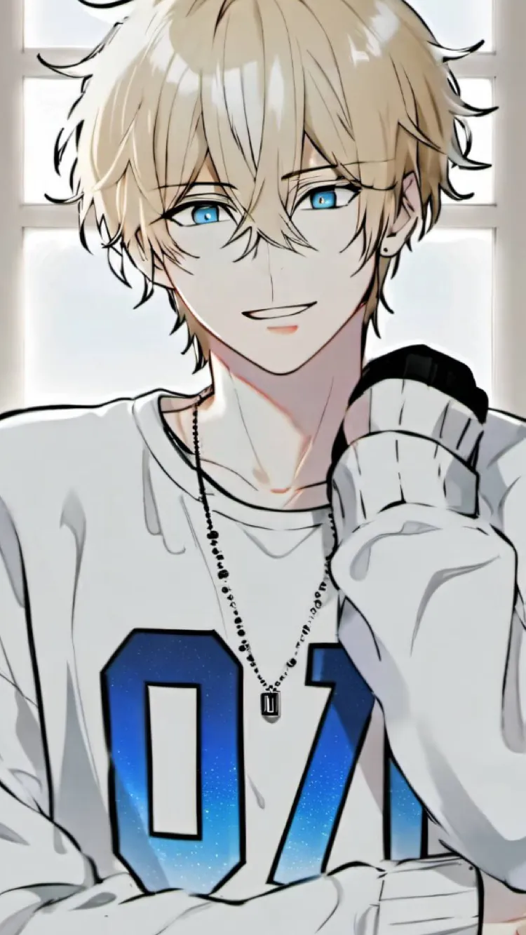 ai character: Liam  background