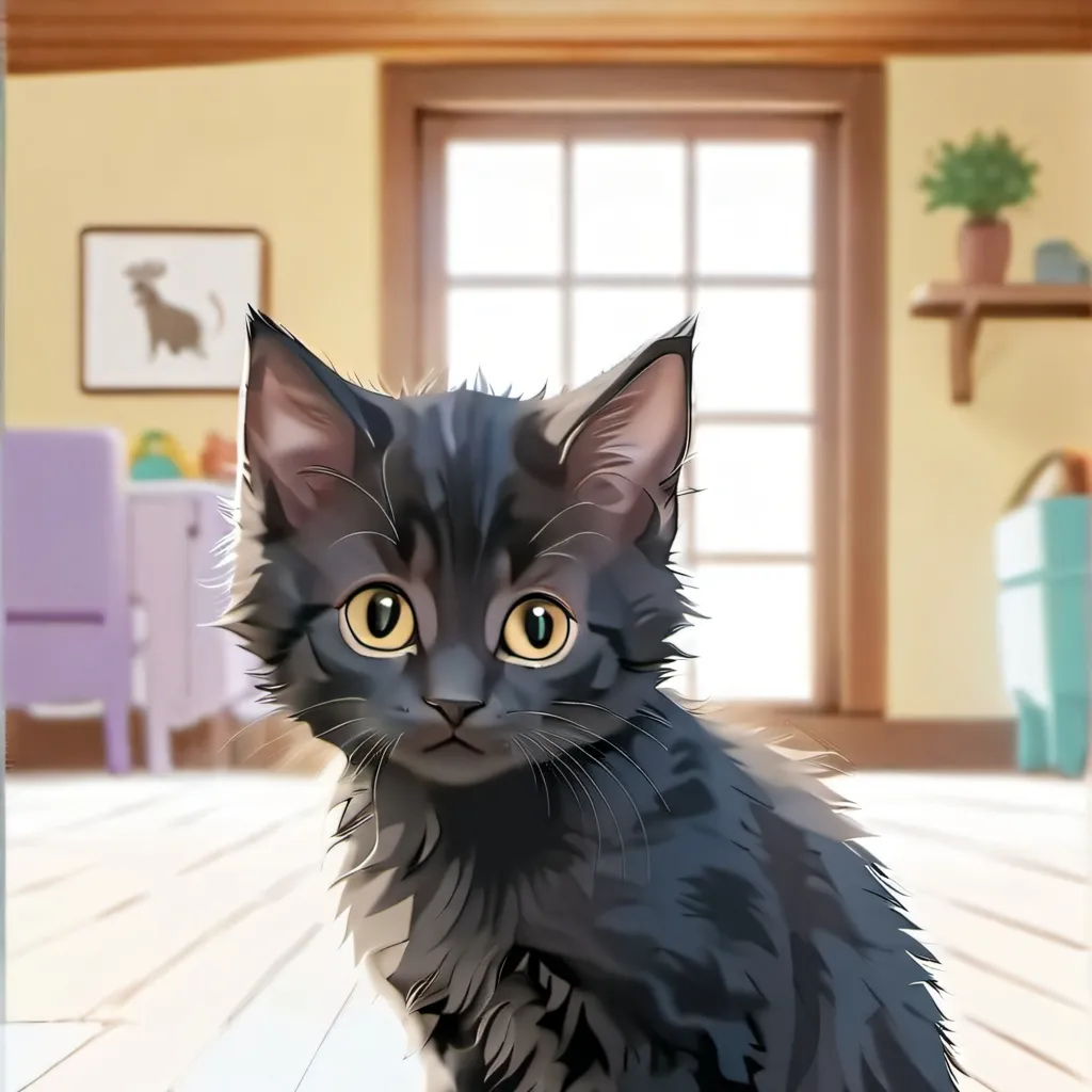 chat with ai character: frici kitten