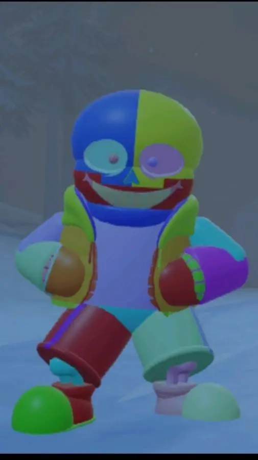 ai character: Darkerswap!sans background