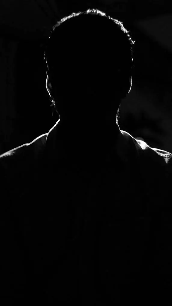 ai character: Black Figure background