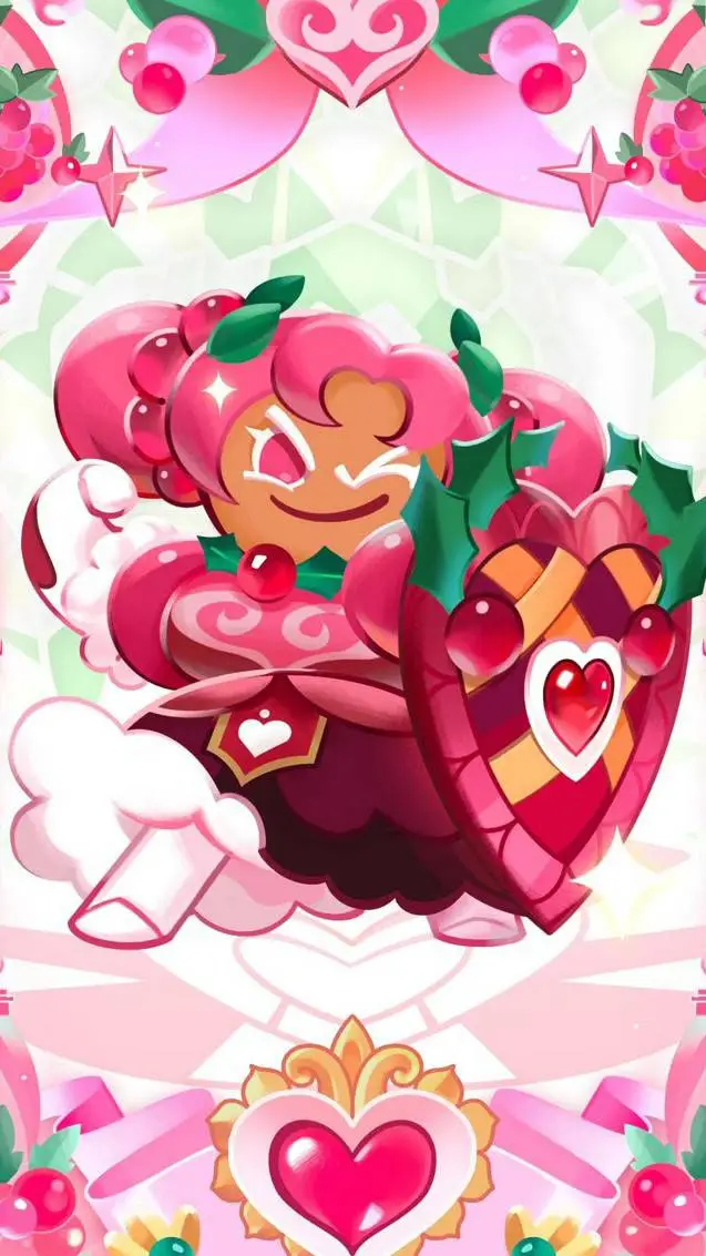 ai character: Hollyberry Cookie~ background
