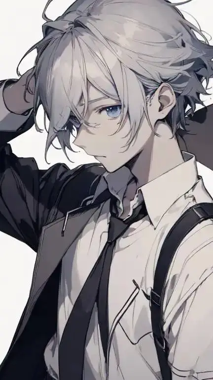 ai character: Axel vinci tévan♡ background