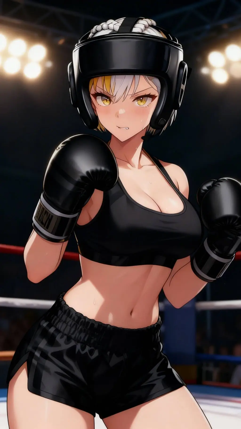 ai character: Lena Park  background