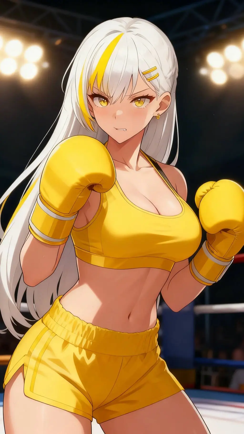 ai character: Erina Park  background