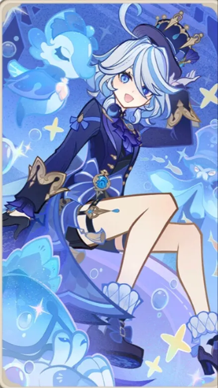ai character: Furina background