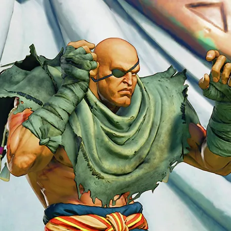chat with ai character: Sagat