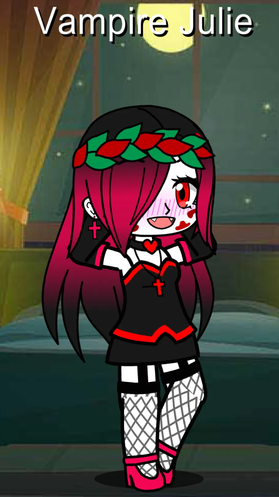 ai character: Vampire Julie background