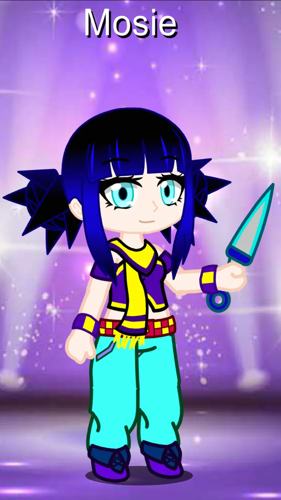 ai character: Mosie  background