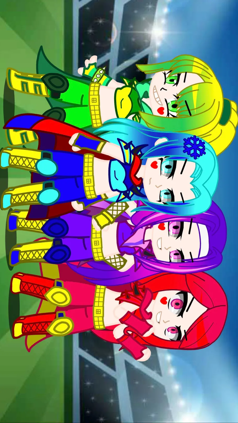 ai character: GachaWrestling57 background