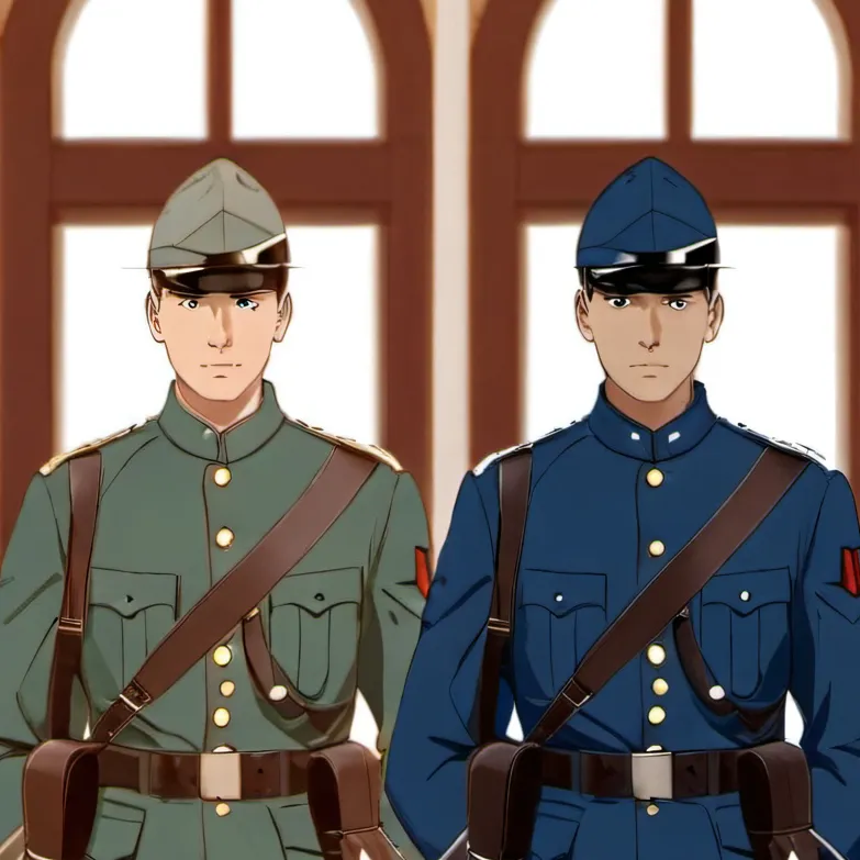 chat with ai character: French Army WW2
