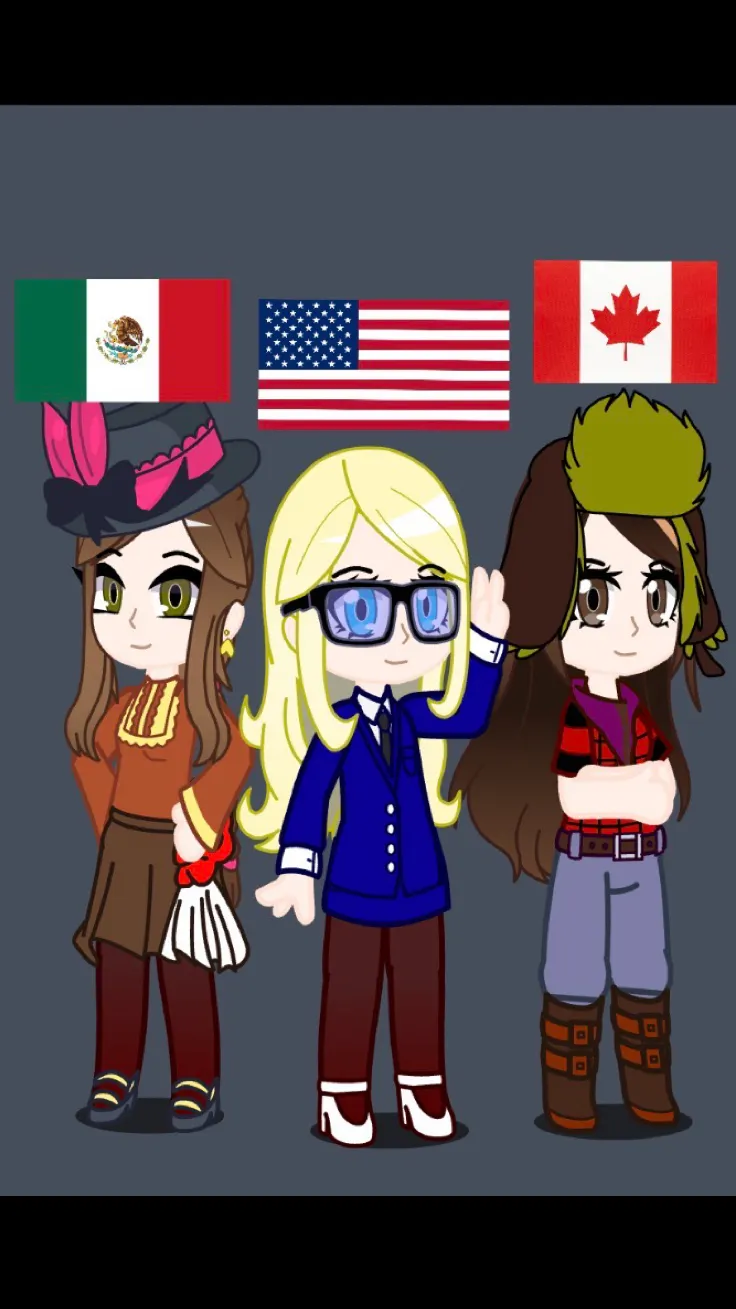 ai character: NorthAmericanGirls background