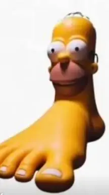 ai character: HOMER SIMPSON  background