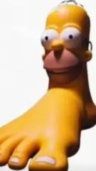 ai character: HOMER SIMPSON 2.0 background