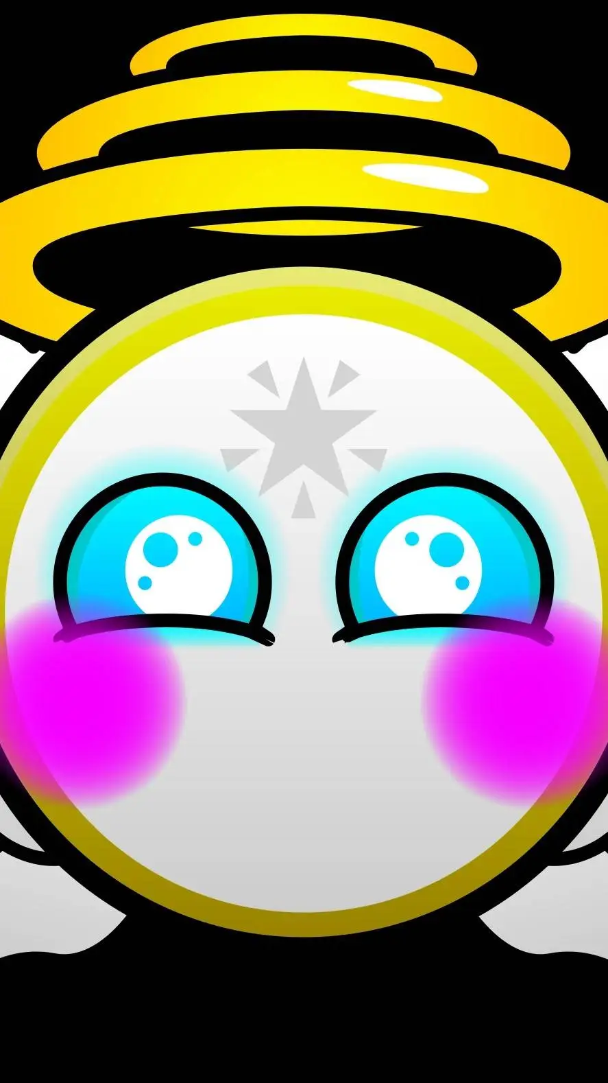 ai character: Free angel  background